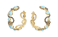 CHANEL Clip-On Earrings Women's Gold