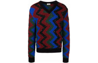 SAINT LAURENT Zigzag Wool blend Jumper