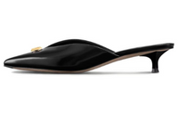 LOUIS VUITTON Wrap-toe Slippers Women's Black