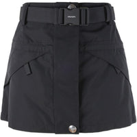 PRADA Casual Short Skirts Women's Black