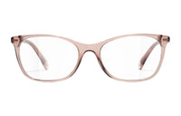 CHANEL Acetate Rectangular Eyeglass Frames Unisex Pink