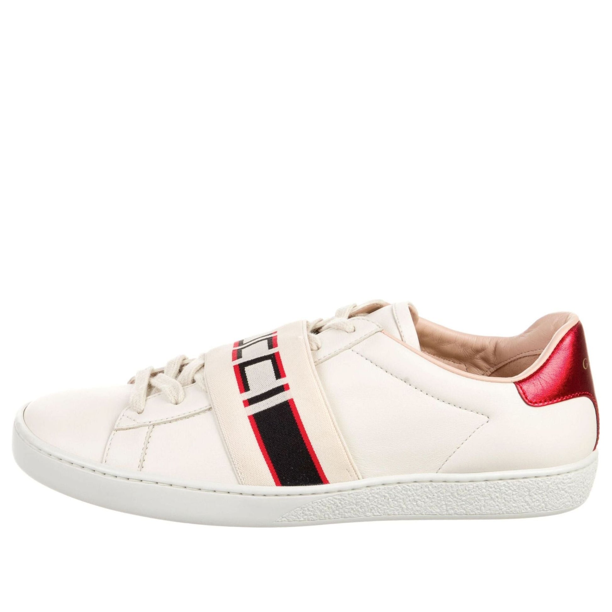 (WMNS) Gucci Ace 'Stripe Ivory' 636781-0FIV0-9086