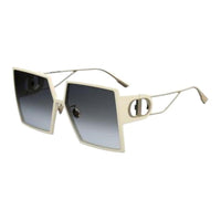 DIOR Square Sunglasses Women's Beige