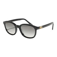 DIOR Acetate Irregular Shape Sunglasses Women's Black