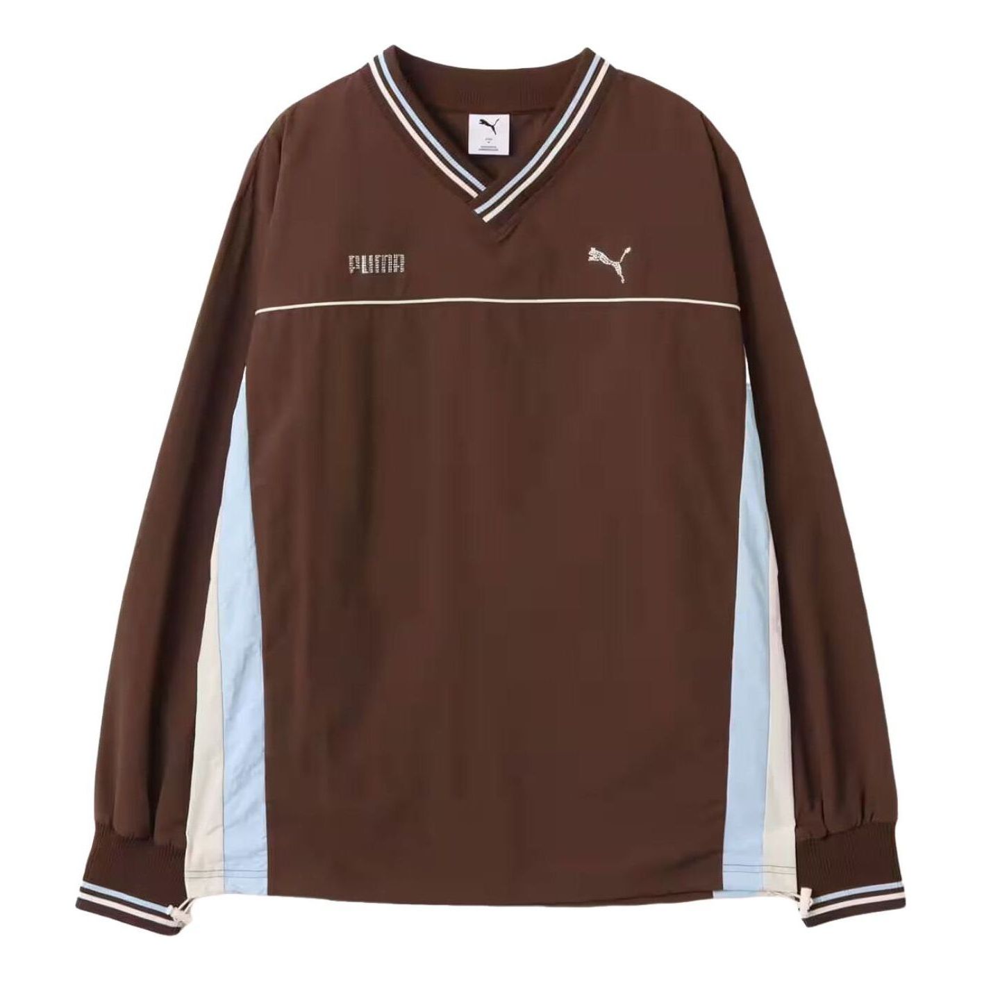 (WMNS) PUMA x atmos Pink Woven Pullover 'Chestnut Brown' 637073-86