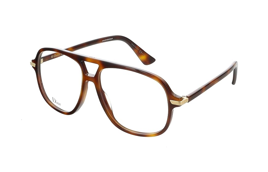 DIOR - Aviator Eyeglass Frames Women's Tortoiseshell