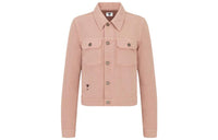 DIOR Quarterly New Products Denim Jackets Women's Pink