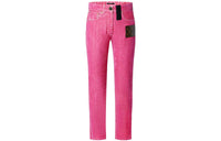 LOUIS VUITTON New Quarterly Products Of LV Jeans Women's Red