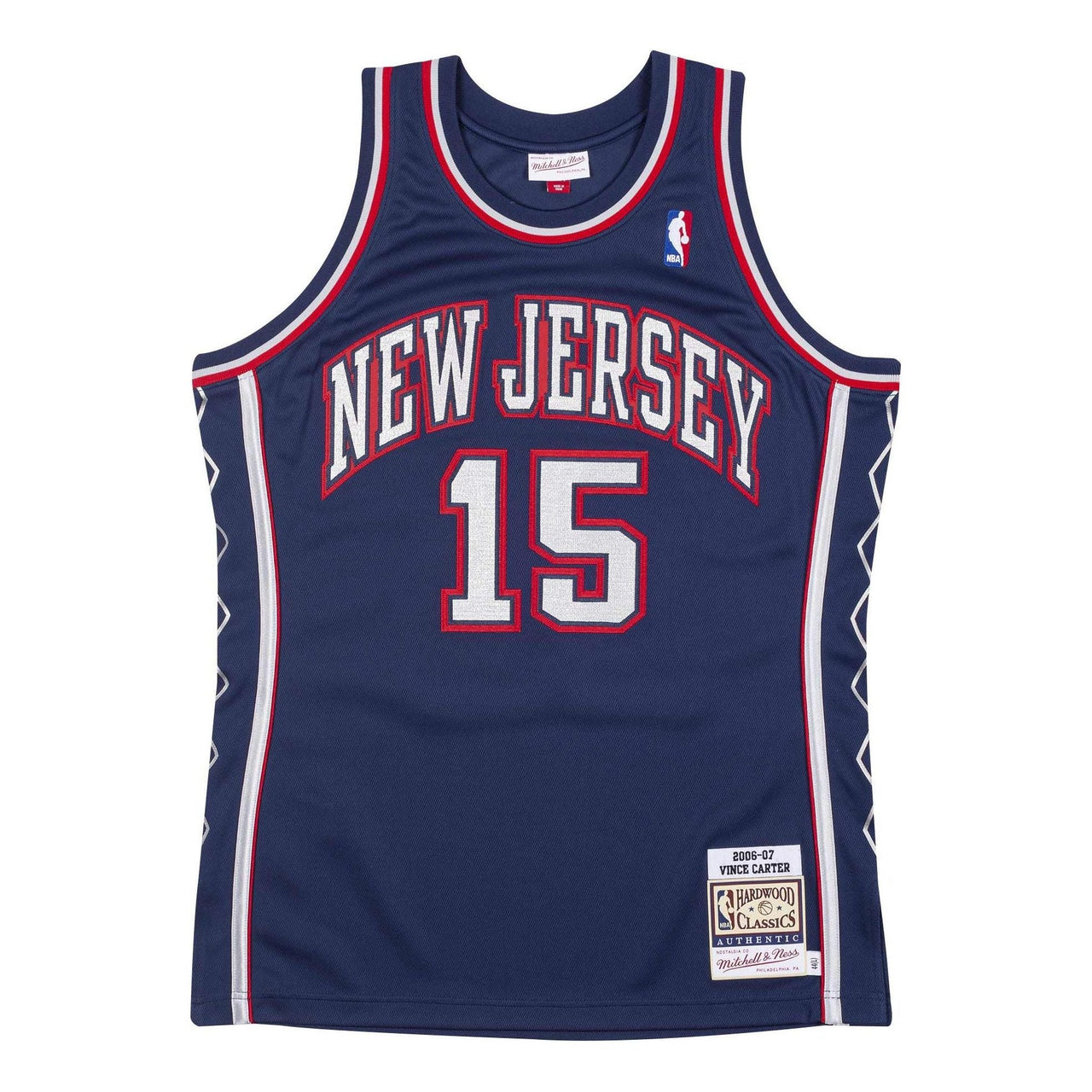 Mitchell & Ness NBA 2006/07 Authentic Jersey 'Vince Carter New Jersey Nets Blue' 200438640