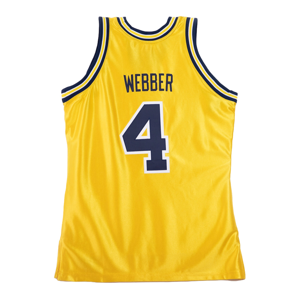Mitchell & Ness NCAA 1991/92 Alumni Authentic Jersey 'Chris Webber Maize Michigan Wolverines' 5288814