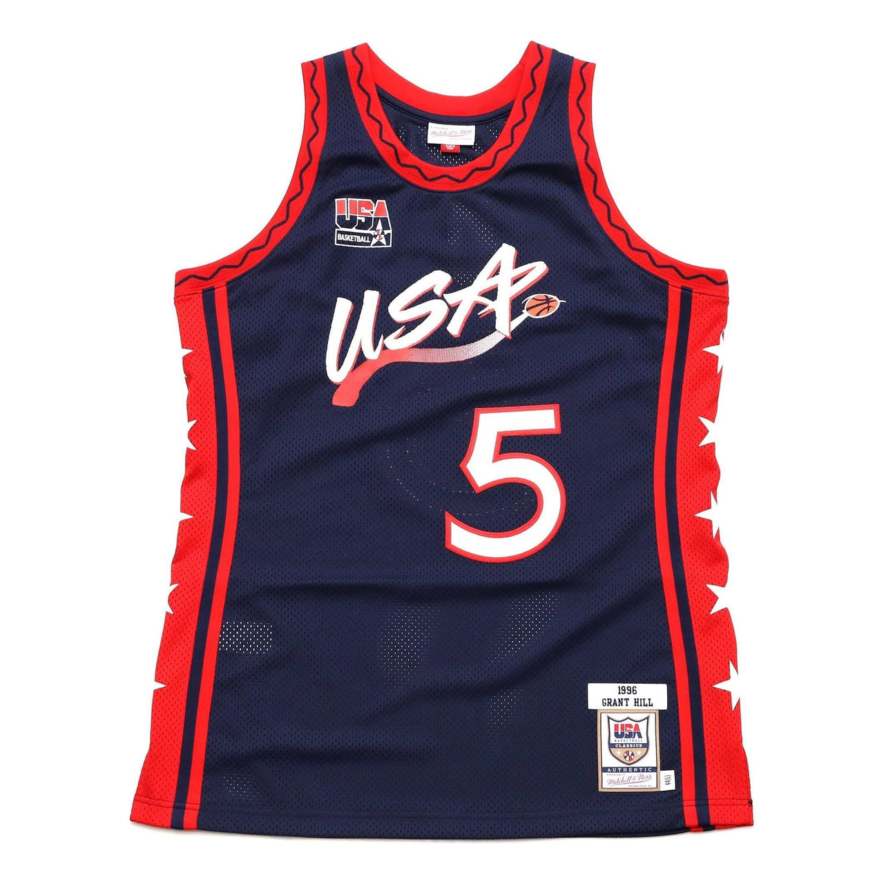 Mitchell & Ness Team USA 1996 Road Authentic Player Jersey 'Grant Hill' 6632492