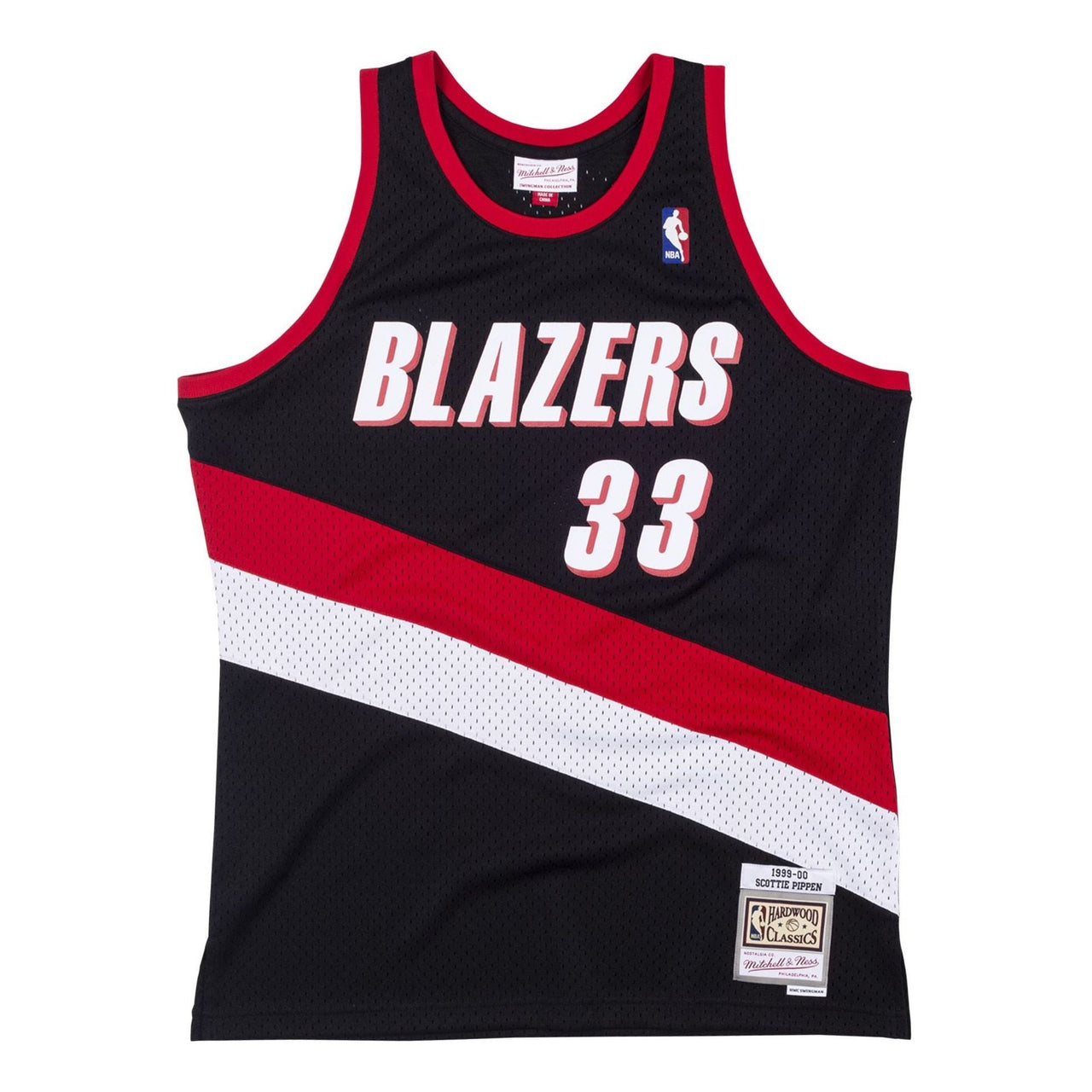 Mitchell & Ness NBA Portland Trail Blazers 1999/00 HWC Swingman Jersey 'Scottie Pippen Black' 200105748