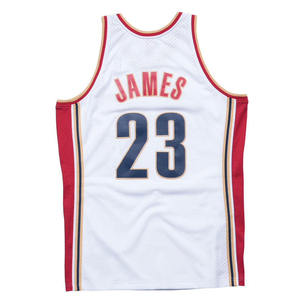 Mitchell & Ness NBA Cleveland Cavaliers 2003/04 Swingman Jersey 'LeBron James White' 200472890