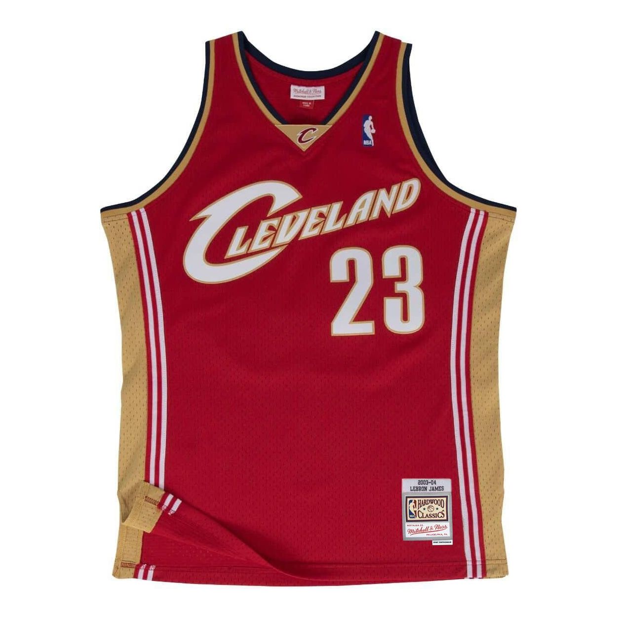 Mitchell & Ness NBA Cleveland Cavaliers 2003/04 Swingman Jersey 'LeBron James Wine' 200472828