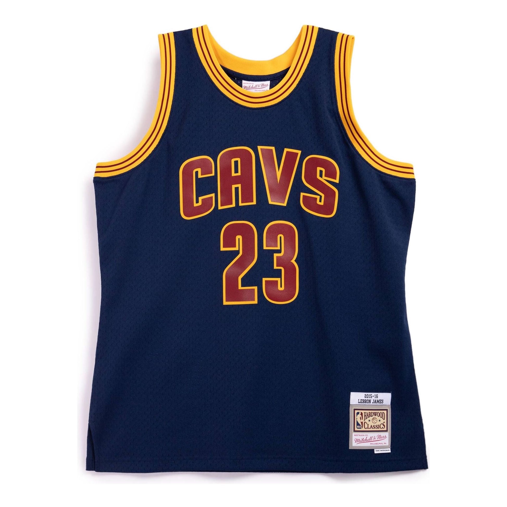 Mitchell & Ness NBA Cleveland Cavaliers 2015/16 Swingman Jersey 'LeBron James Navy' 202118384