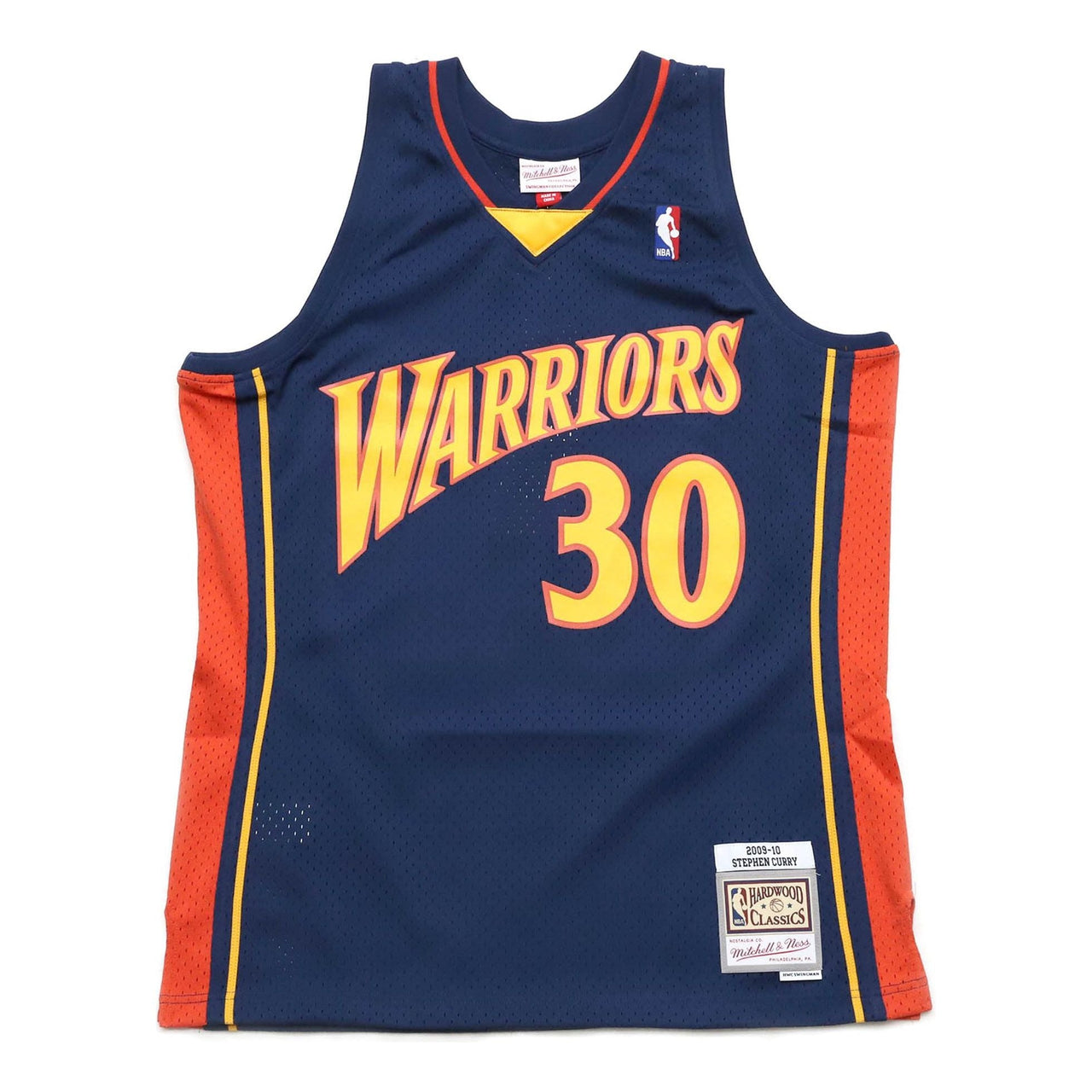 Mitchell & Ness NBA Golden State Warriors 2009/10 HWC Swingman Jersey 'Stephen Curry Navy' 200105600