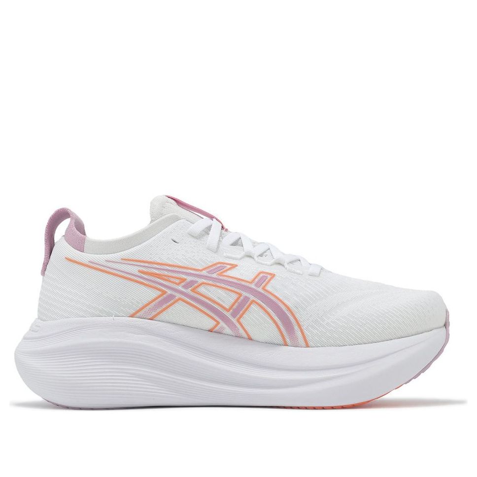 (WMNS) ASICS Gel-Nimbus 27 Wide 'White Light Ube' 1012B752-101