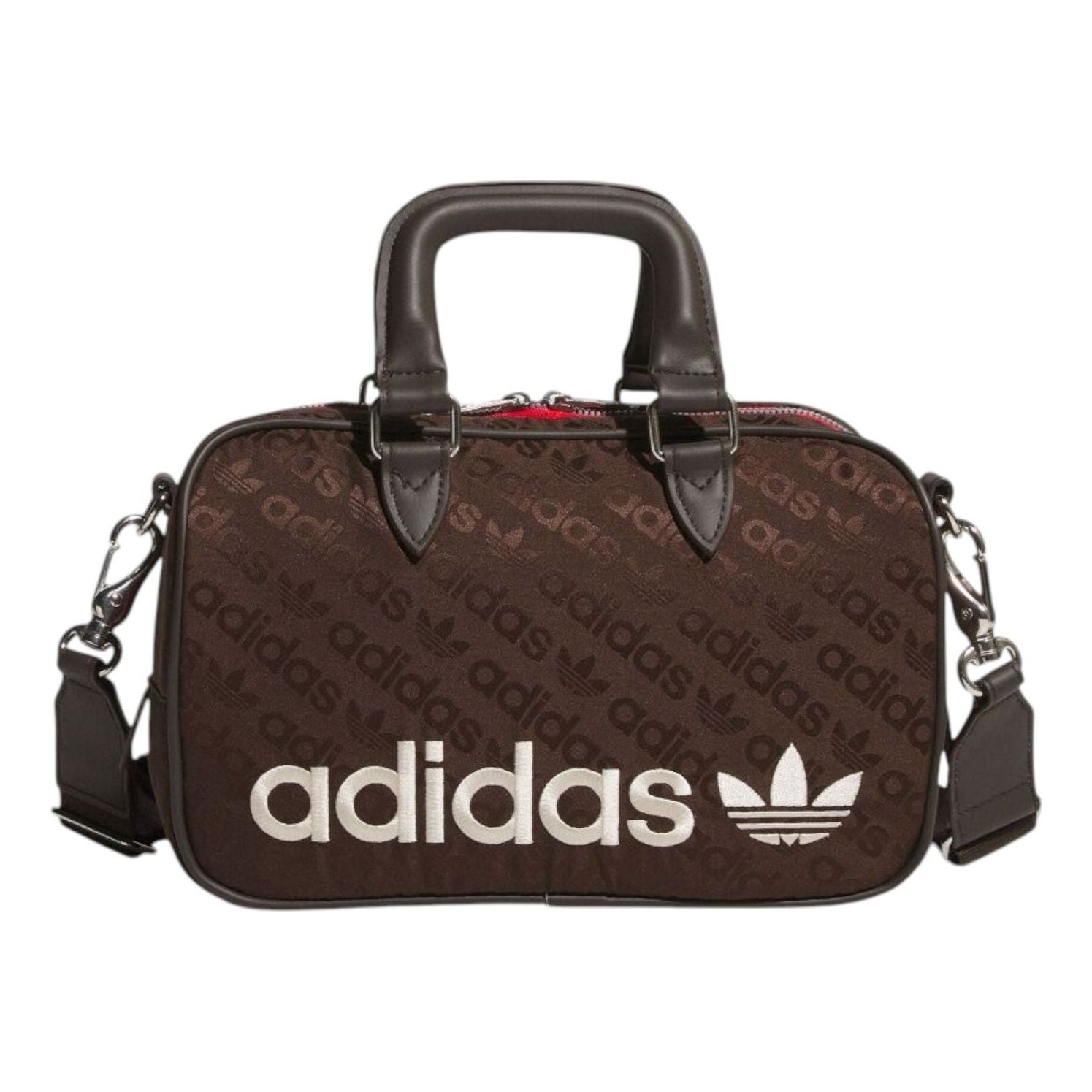 adidas Handbag 'Dark Brown Better Scarlet' JM9979