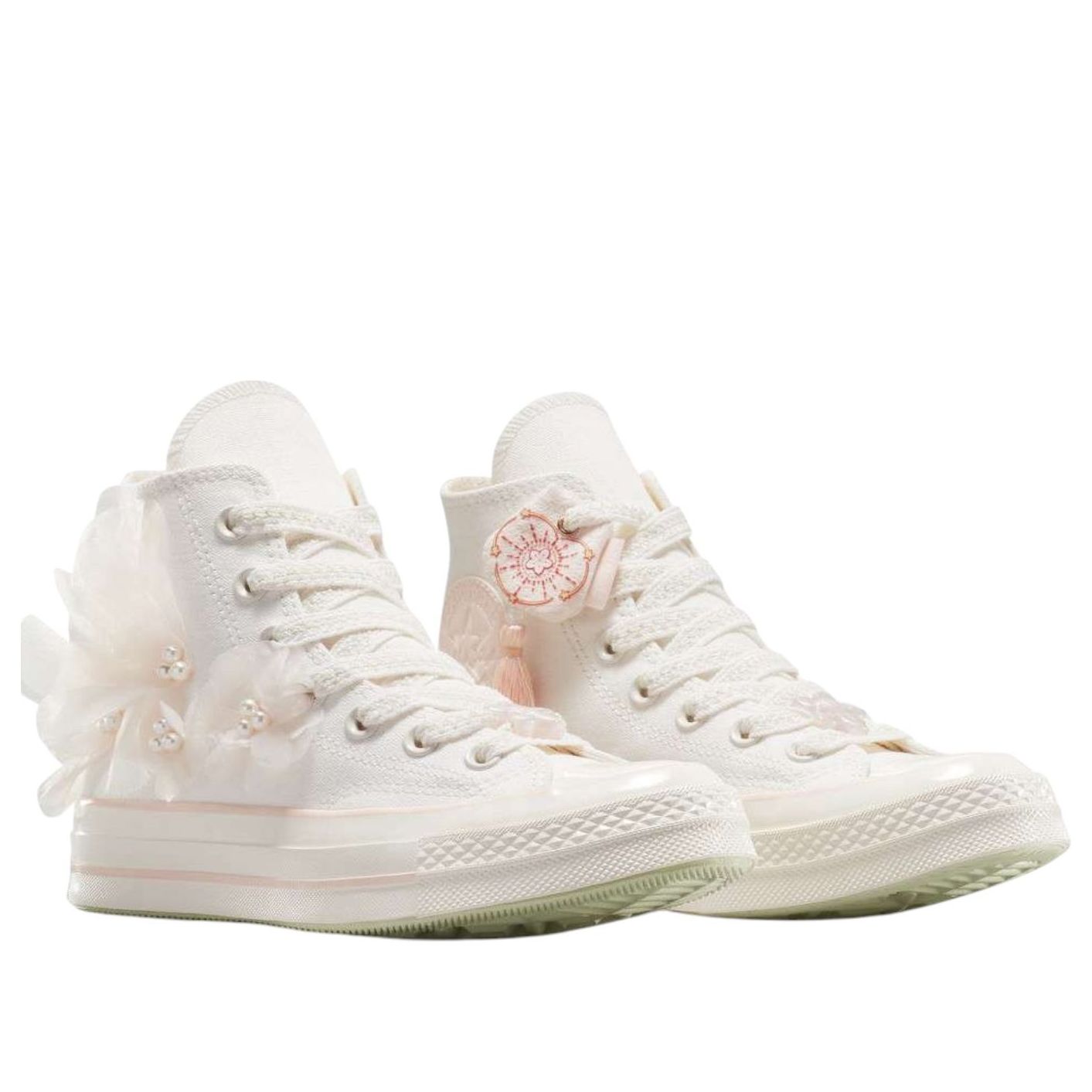 (WMNS) Converse CHUCK 70 Hi 'White Pink' A13851C