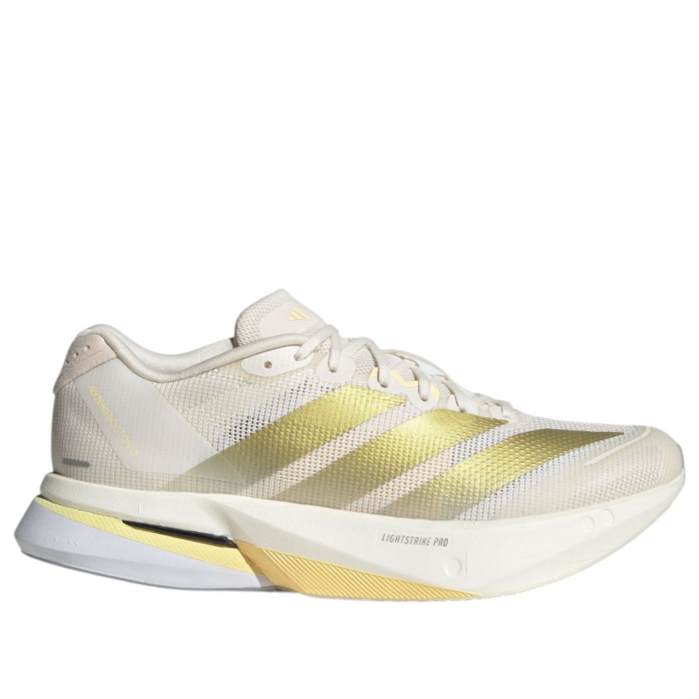 (WMNS) adidas Adizero Boston 13 'Chalk White Gold Metallic' JS4952