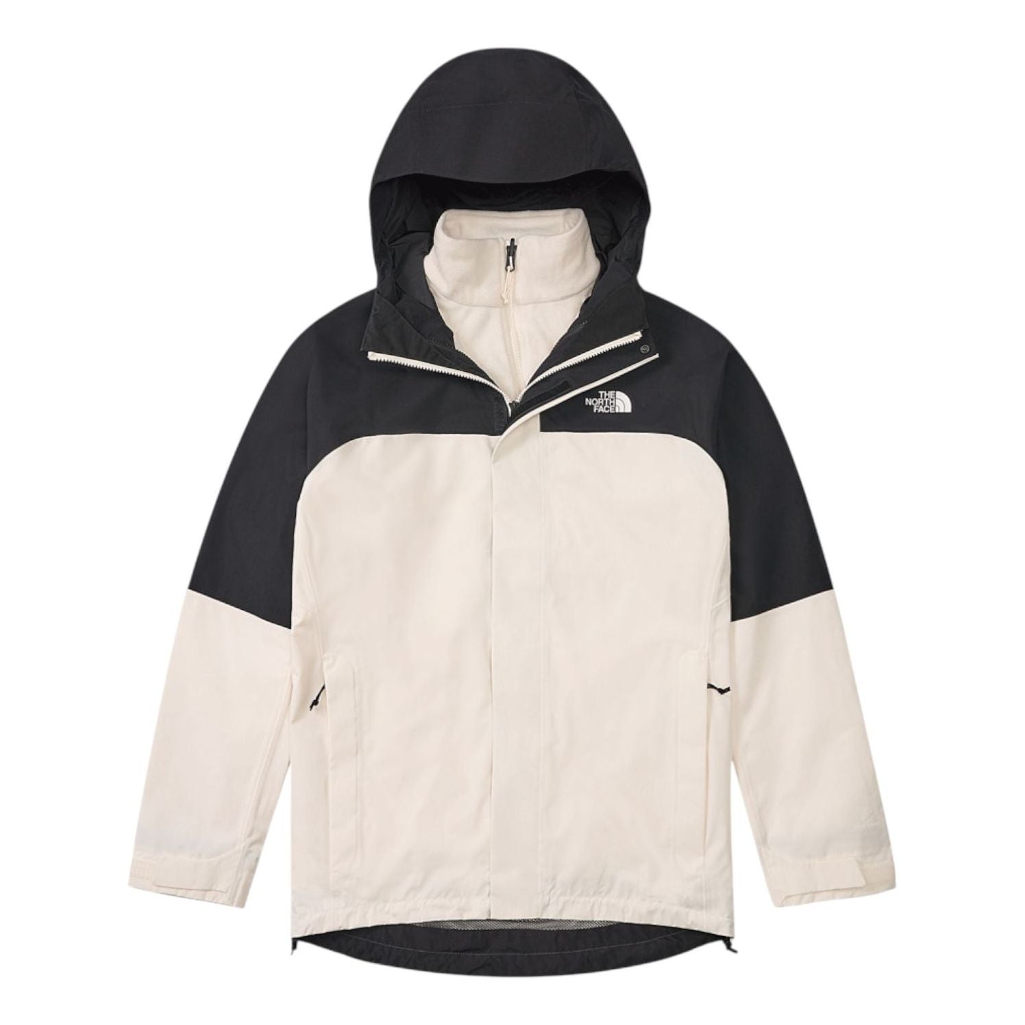 THE NORTH FACE DryVent Waterproof Fleece Lined 3-in-1 Jacket 'Off White' 89ZPROU