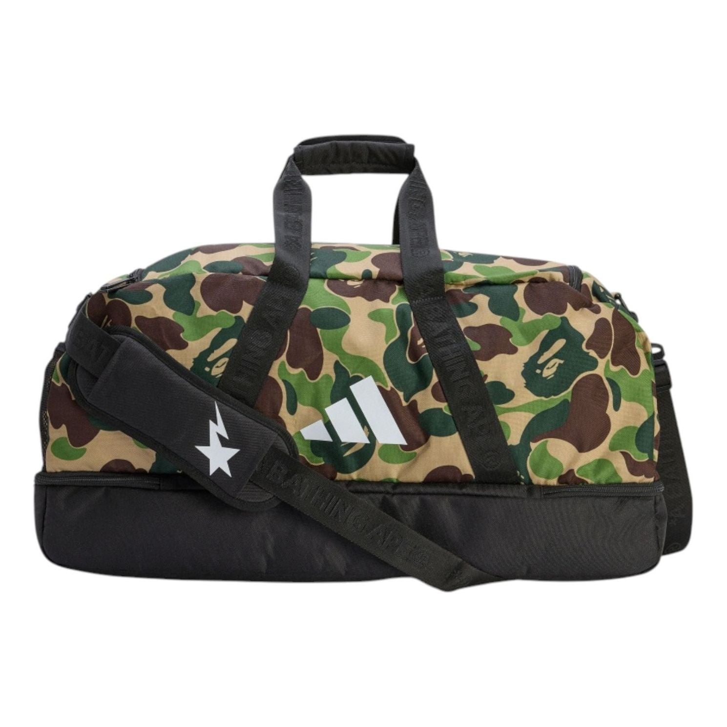 adidas x BAPE Duffle Bag 'Green' JY8236