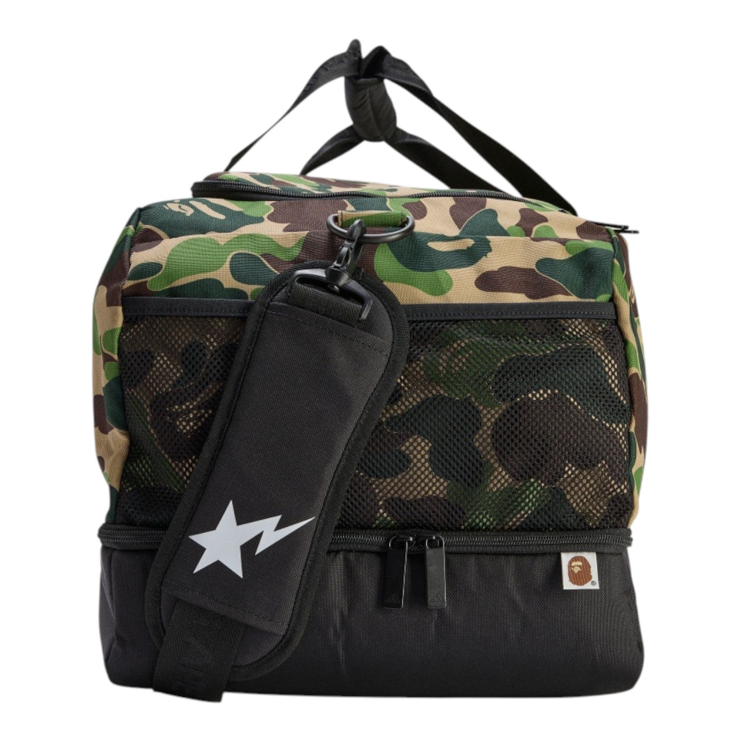 adidas x BAPE Duffle Bag 'Green' JY8236