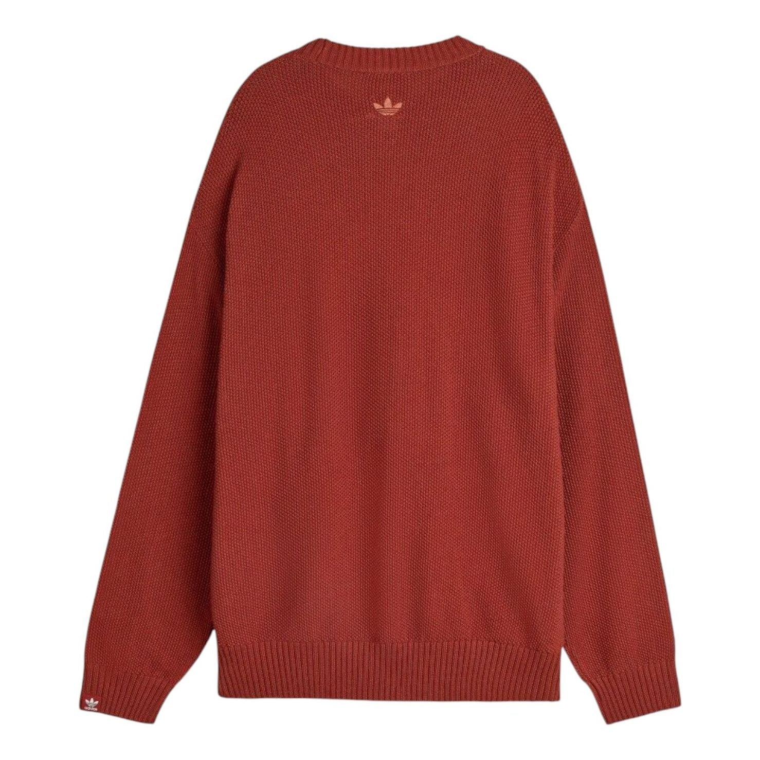 adidas x Song For The Mute 006 Graphic Relaxed Sweater 'Red' KC0327