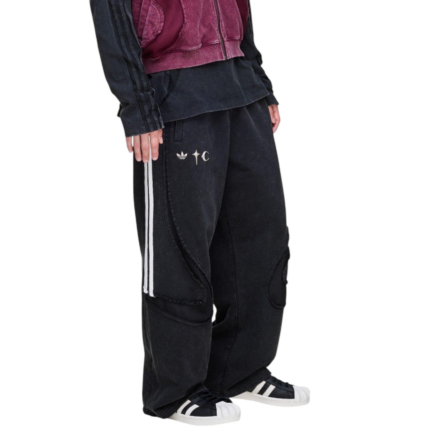 adidas x THUG CLUB TEAMGEIST Track Pants 'Black' KC2216