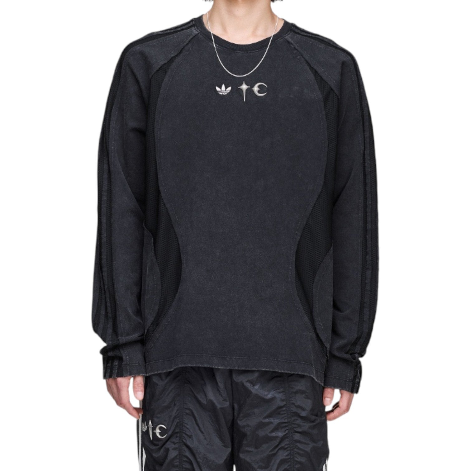 adidas x THUG CLUB TEAMGEIST Long-Sleeved T-shirt 'Black' KC2196