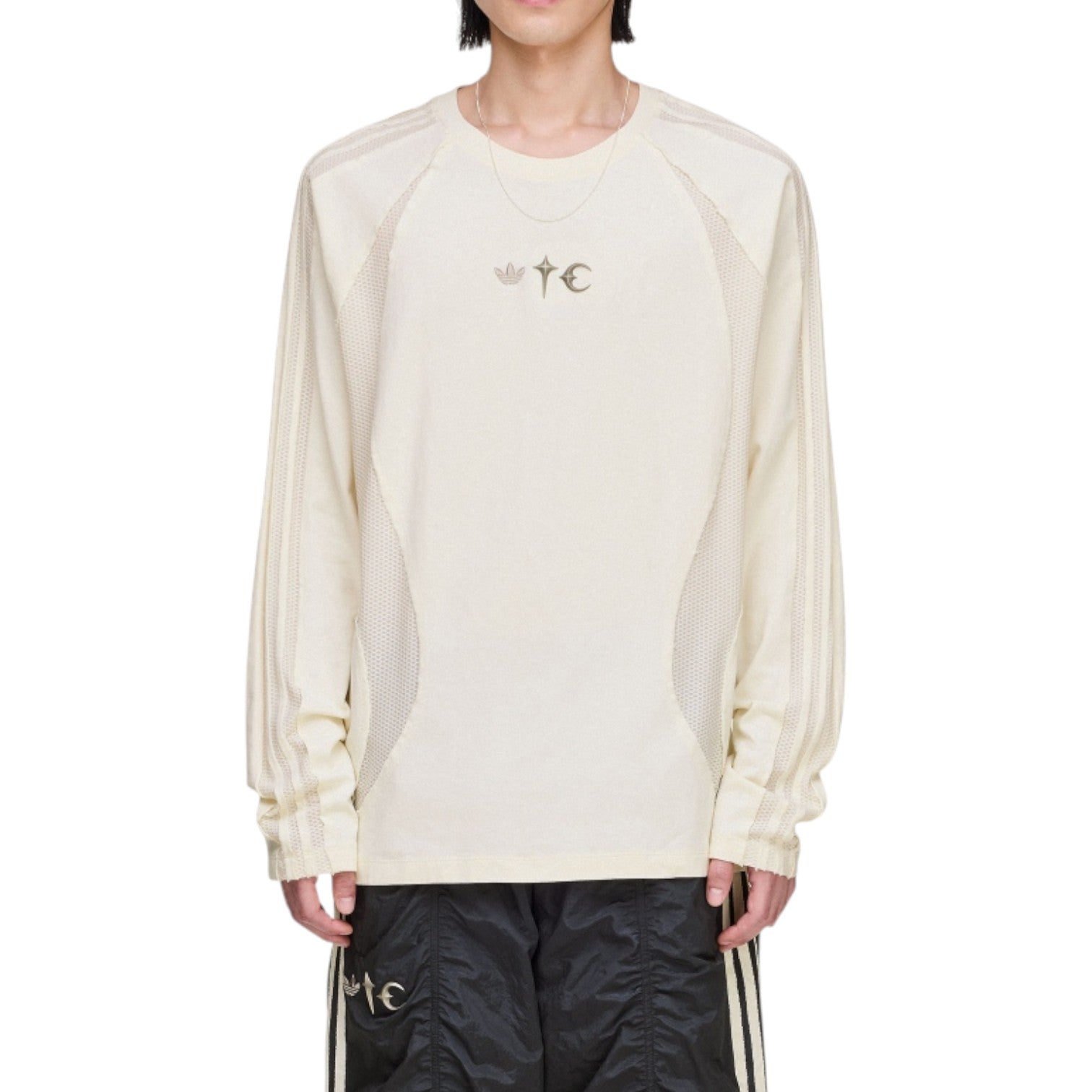 adidas x THUG CLUB TEAMGEIST Long-Sleeved T-shirt 'Beige' KC2198