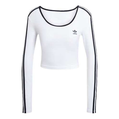 (WMNS) adidas Adicolor 3-Stripes Short-sleeved Top Asia Sizing 'White' JD4625