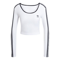 (WMNS) adidas Adicolor 3-Stripes Short-sleeved Top Asia Sizing 'White' JD4625