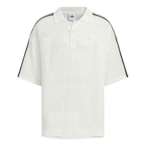 adidas Short-sleeved Polo Shirt 'White' KF0403