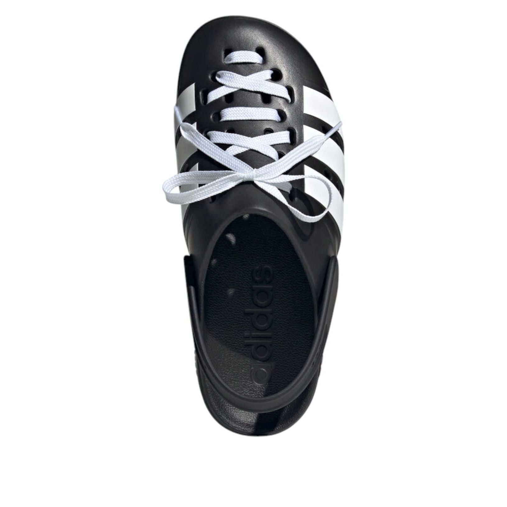 adidas Adilette Clog 'Black White' JR4025