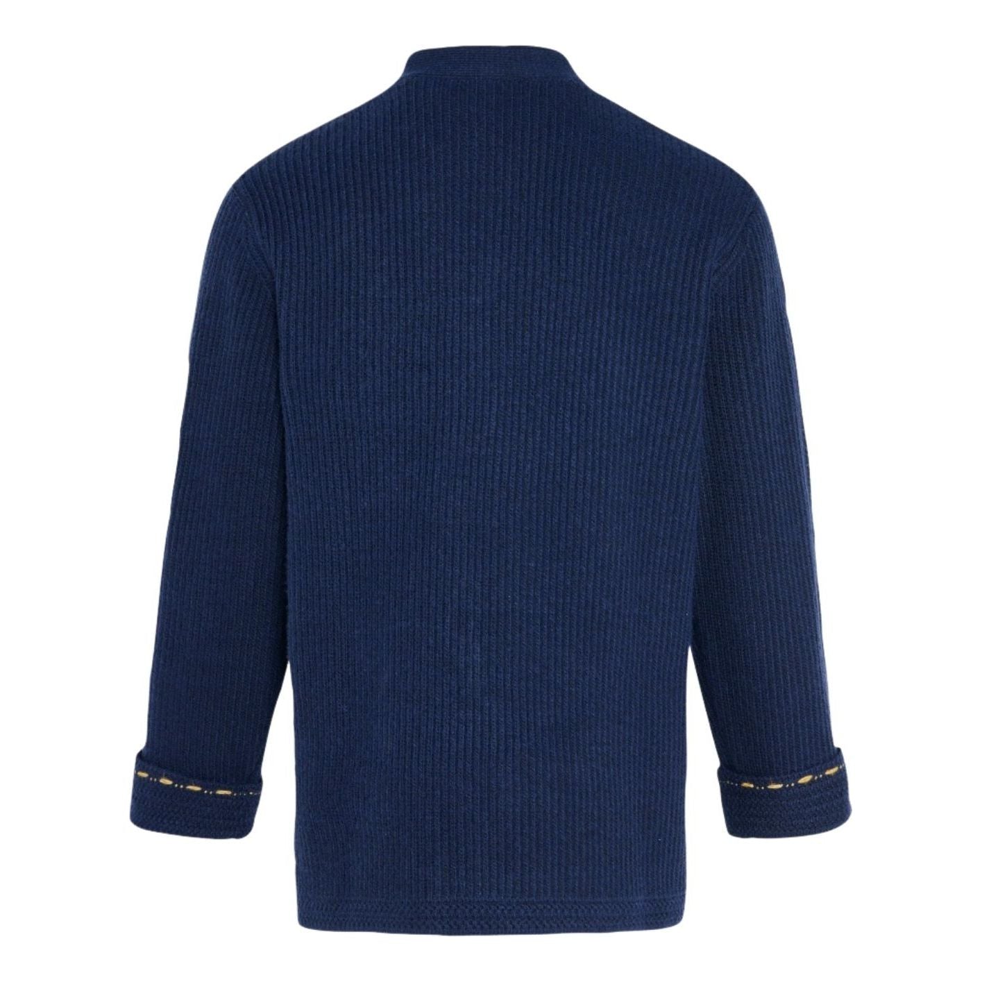adidas New Year Knit Jacket Asia Sizing 'Navy' KR5064