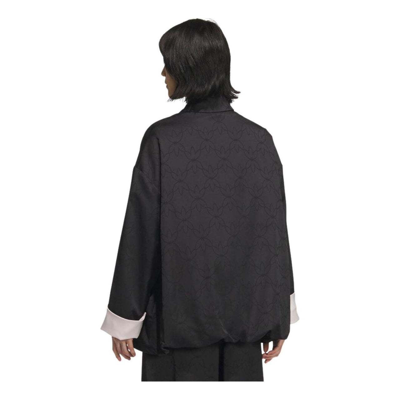 (WMNS) adidas New Chinese Loose Fit Shirt Jacket Asia Sizing 'Black' KB6407