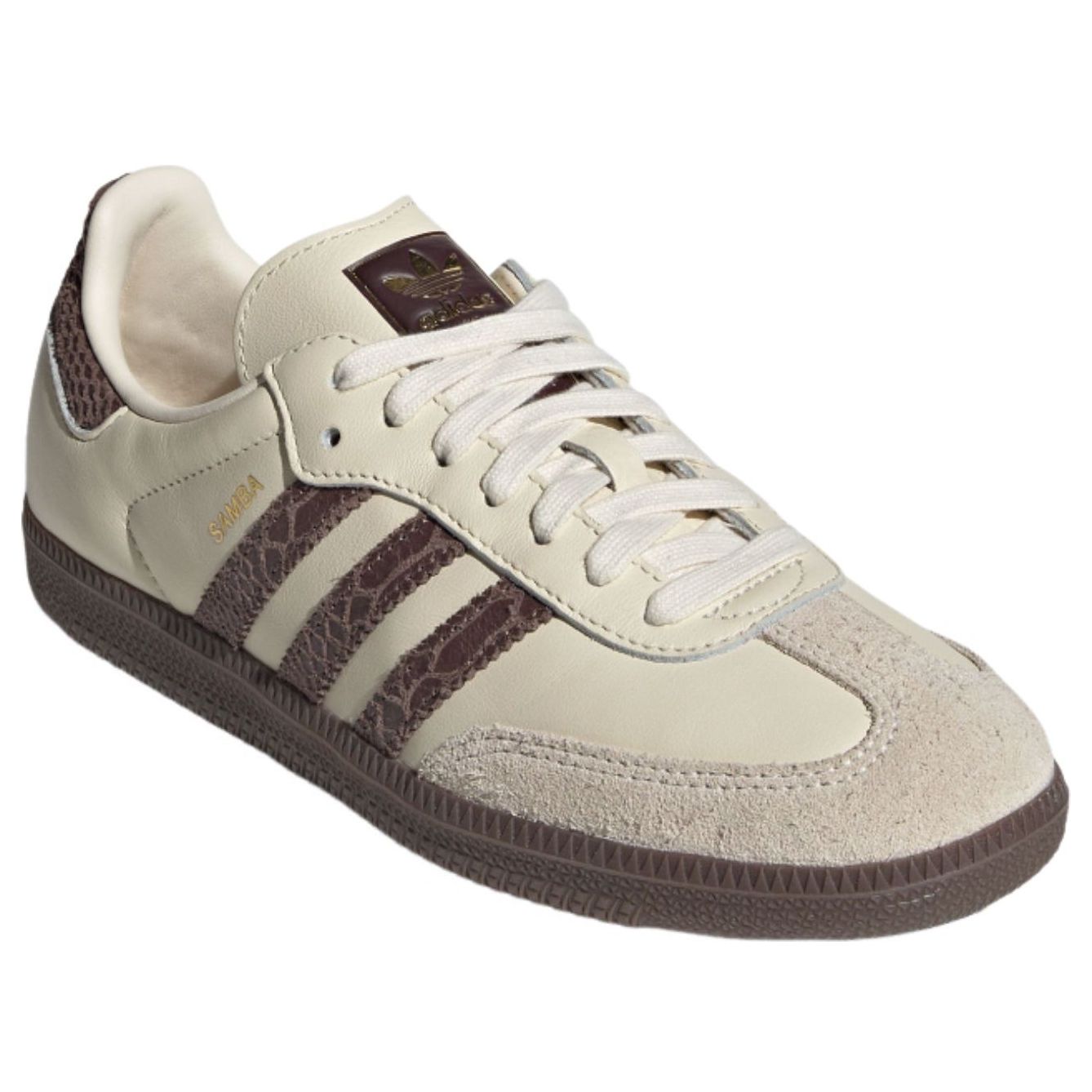 (WMNS) adidas Samba OG 'Cream Earth Strata Maroon' IH3980
