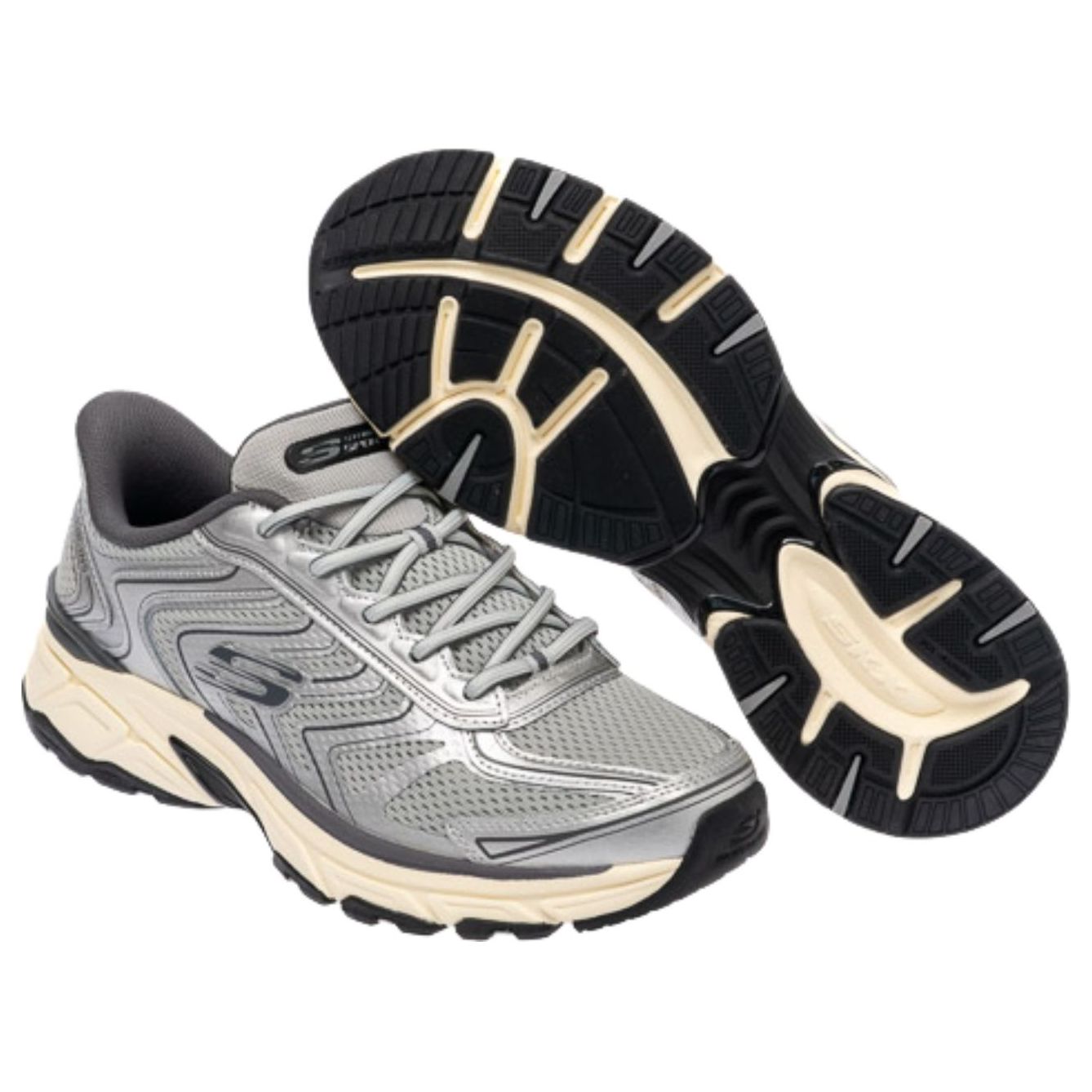 Skechers Stamina 'Silver Grey' 233150-SLGY