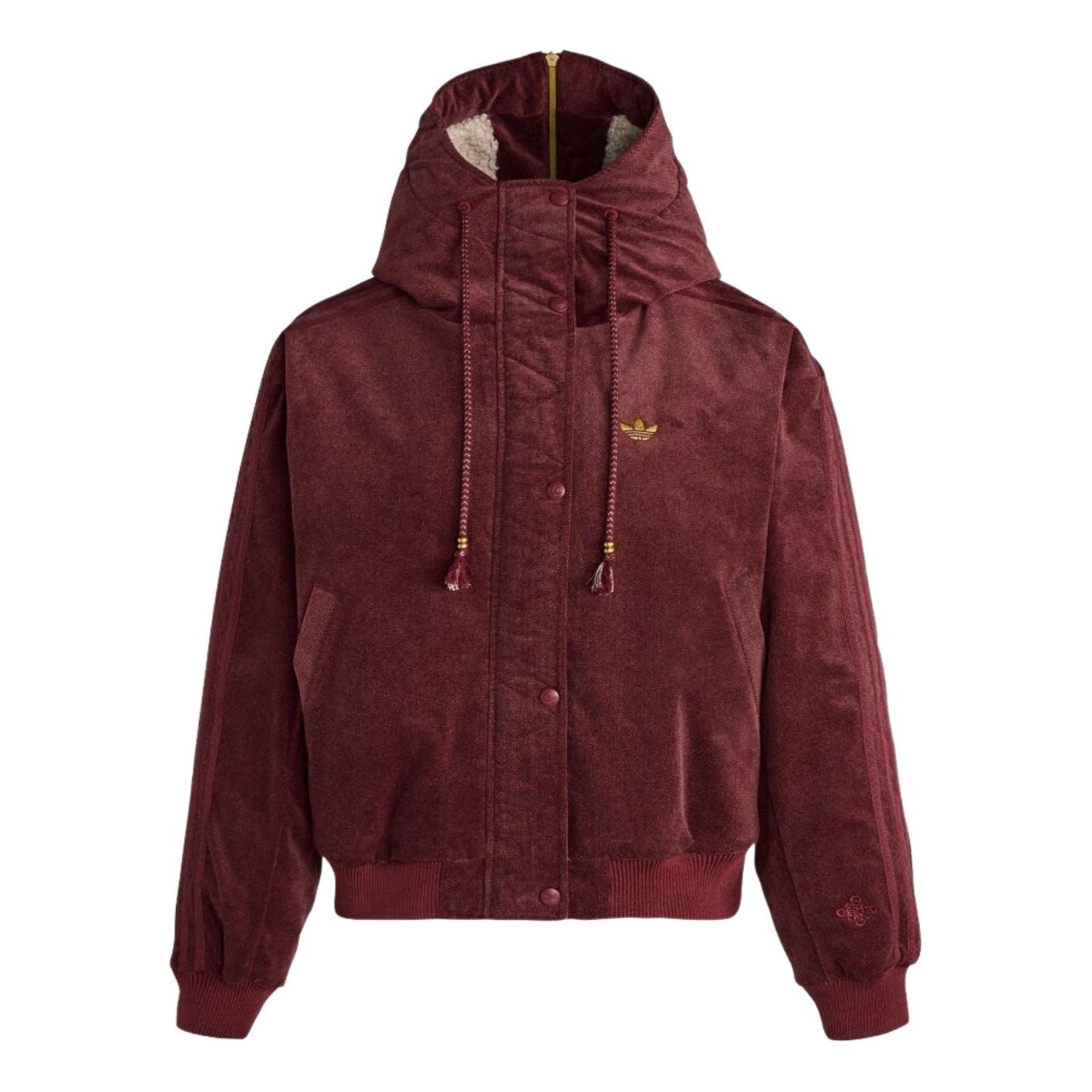 (WMNS) adidas LNY Jacket Padded 'Collegiate Burgundy' KT0723