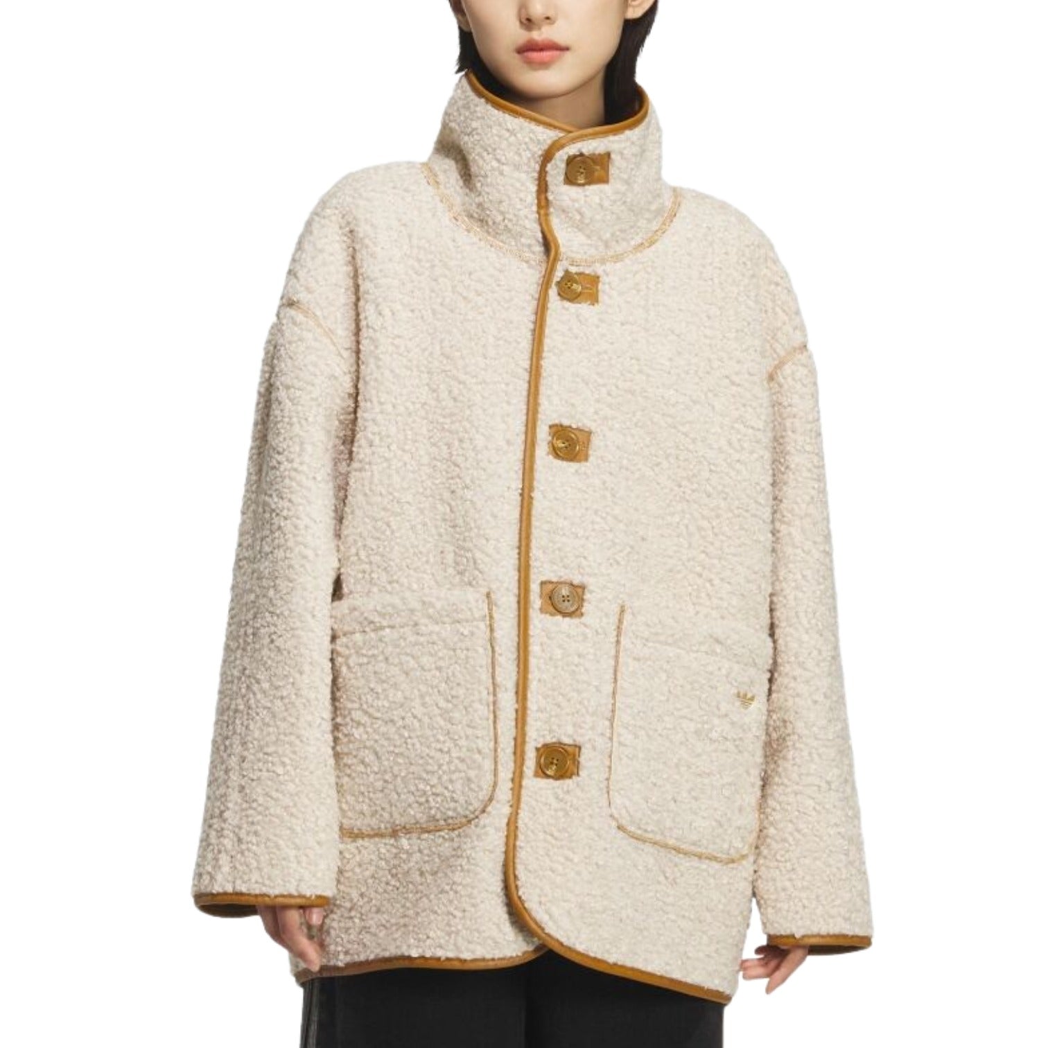 (WMNS) adidas Crafted Jacket 'Bronze Strata Crystal Linen' KT3145