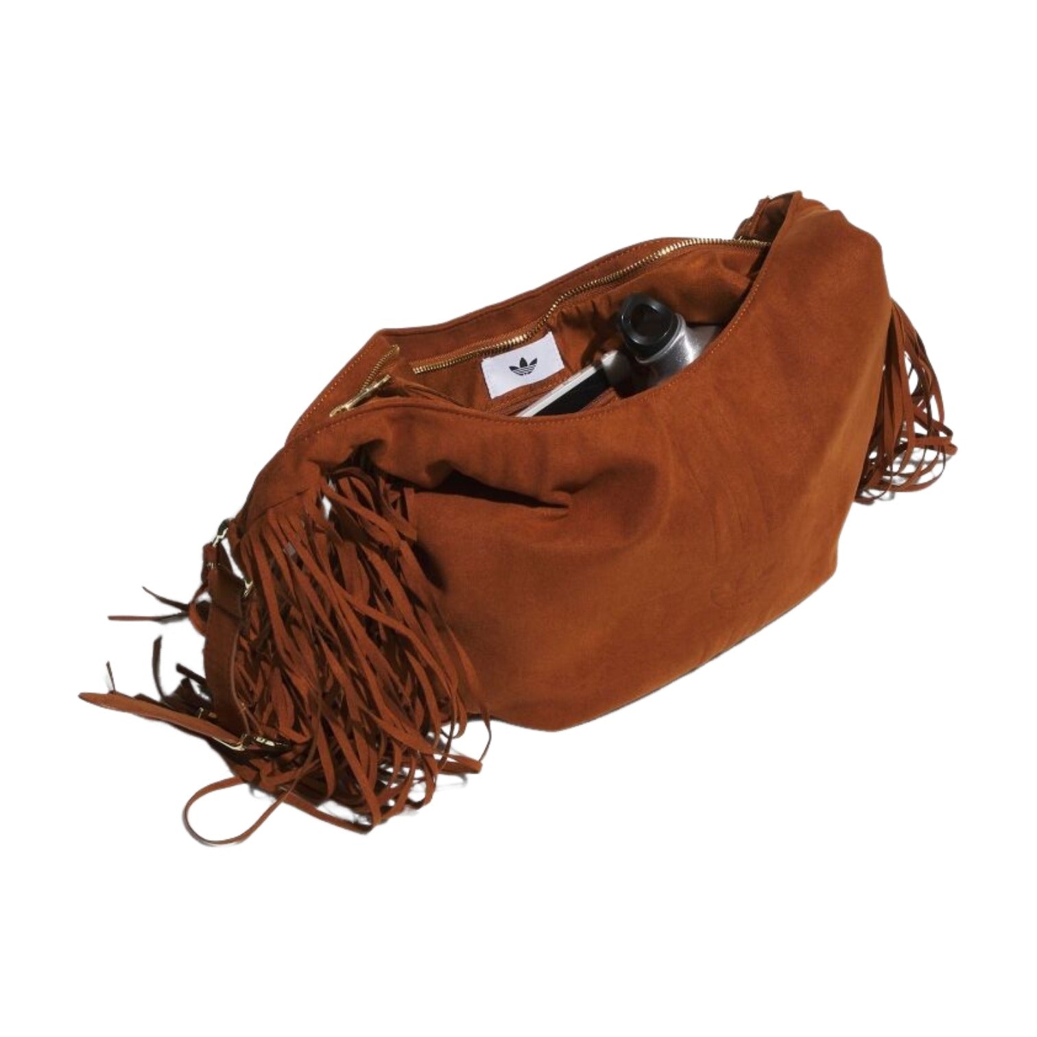(WMNS) adidas NYR Makerphase Suede Tassels Bag 'Dusky Bronze' KS8259