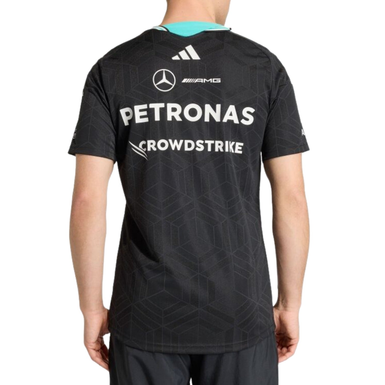 adidas x Mercedes AMG Petronas Formula 1 Team Driver Authentic Jersey 'Black' KE5325