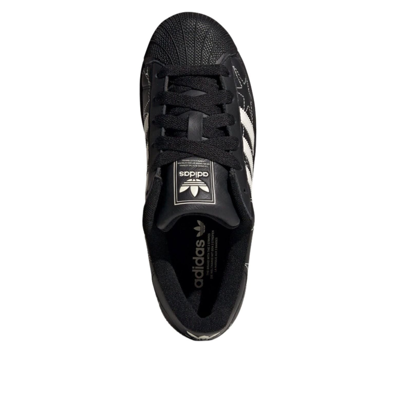 adidas Superstar 'Black Cream' IH4124
