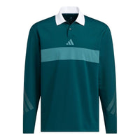 adidas Long Sleeve Polo Shirt 'Aurora Ivy' JM9580