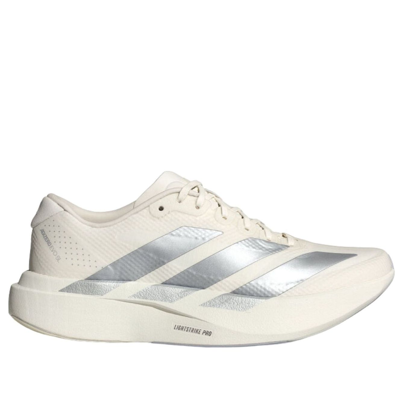 (WMNS) adidas Adizero EVO SL 'Core White Halo Silver' KI6928