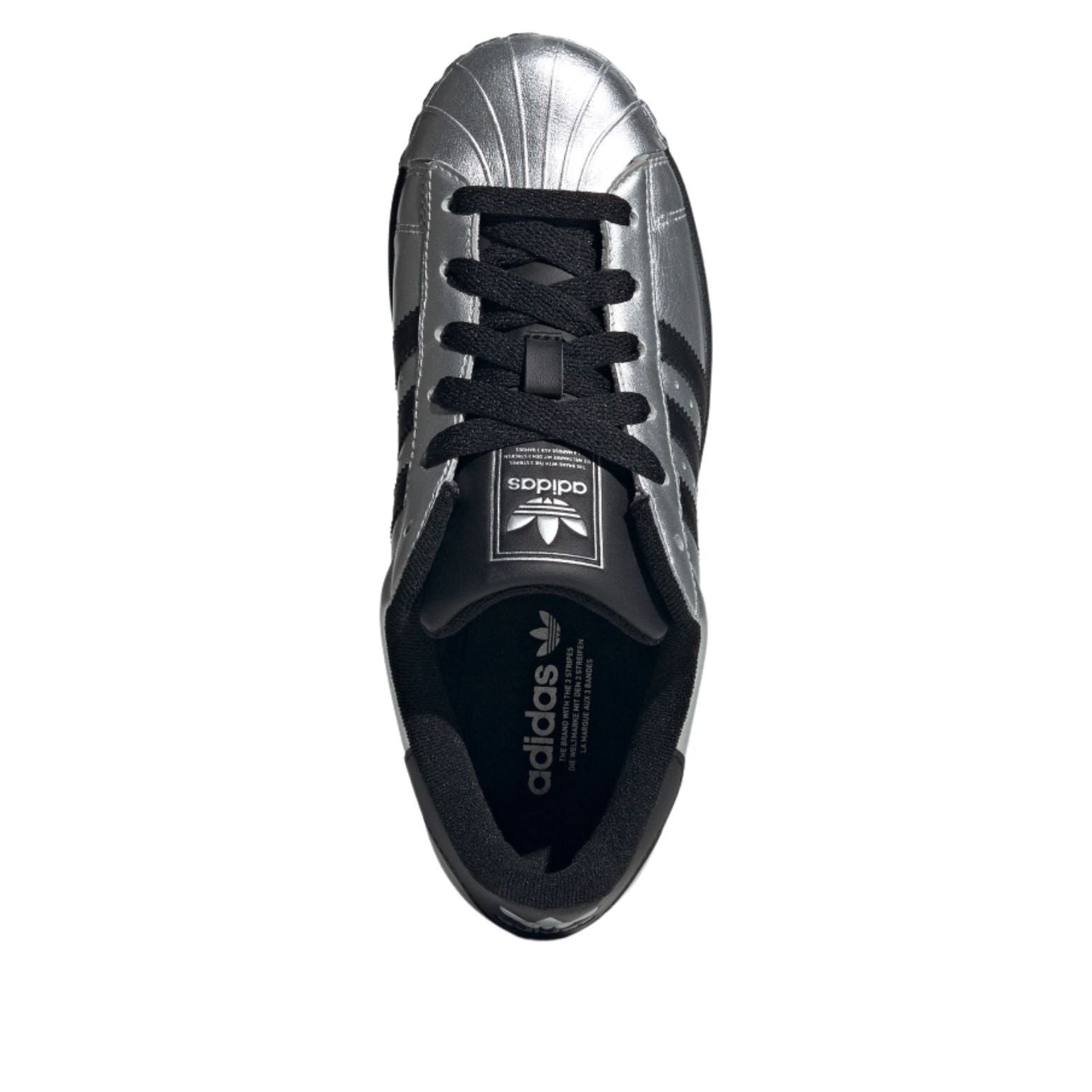 (WMNS) adidas Superstar II 'Silver Metallic Black' IH1599