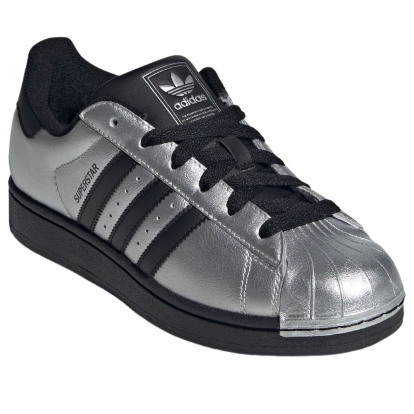 (WMNS) adidas Superstar II 'Silver Metallic Black' IH1599