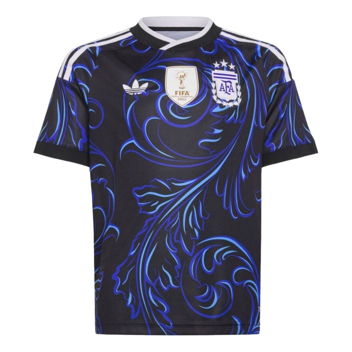 (GS) adidas Argentina 26 Away Jersey 'Black Lucid Blue' KB0626