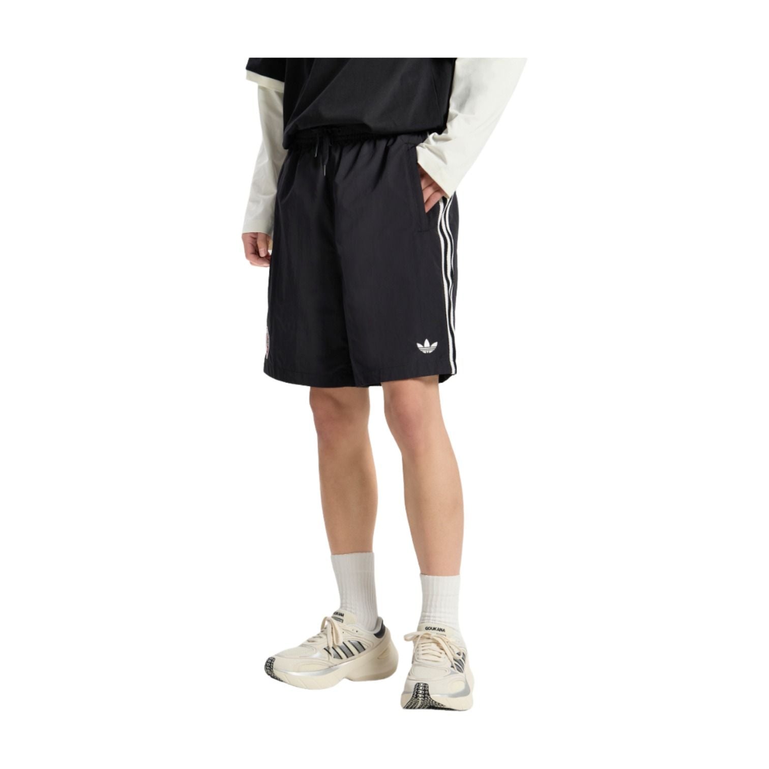 adidas Athletic Shorts Asia Sizing 'Black' KY3339